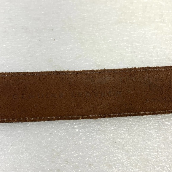 J. Fold Genuine Full Grain Leather Belt 30mm - Picture 7 of 7